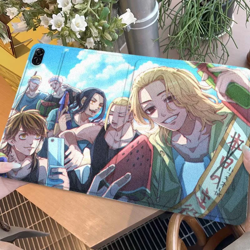 

Anime T-Tokyo R-Revengers Hot For Huawei MediaPad MatePad Air M6 M5 M2 T10s T5 C5e 10 11 12 X 10.8 SE Pro Cover Tablet Case