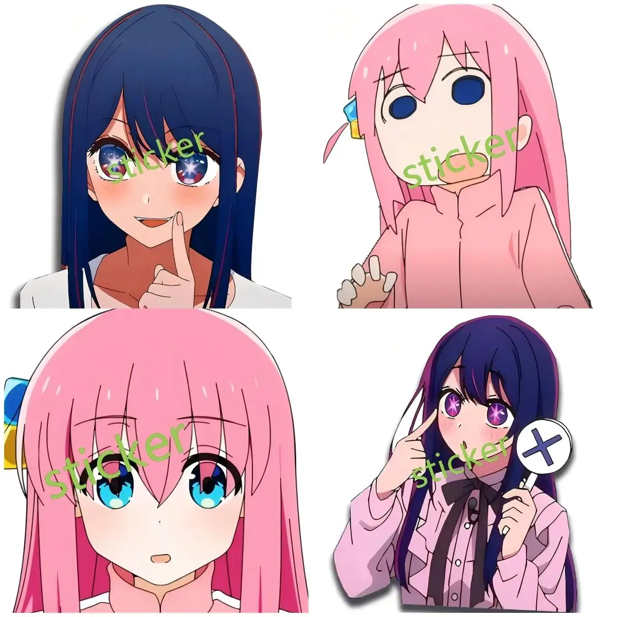 

Anime Hitori Gotoh Cute Loli Kawaii Car Stickers Cute Car Accessory Automobiles, Parts Accessories Jdm Products Woman Decor