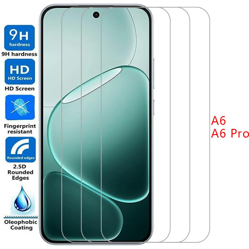 واقي شاشة لهاتف oppo a6 pro من الزجاج المقسى الواقي على oppoa6 a 6 6a a6pro 4g 5g oppoa6pro film glas opp oppa appo #1