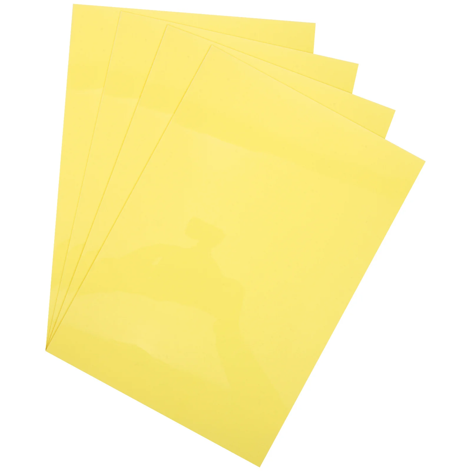 

4pcs Heat Shrink Sheets Cuttable Diy Material For Brooch Craft Handmade Jewelry Making Art Project Kindergarten Supply