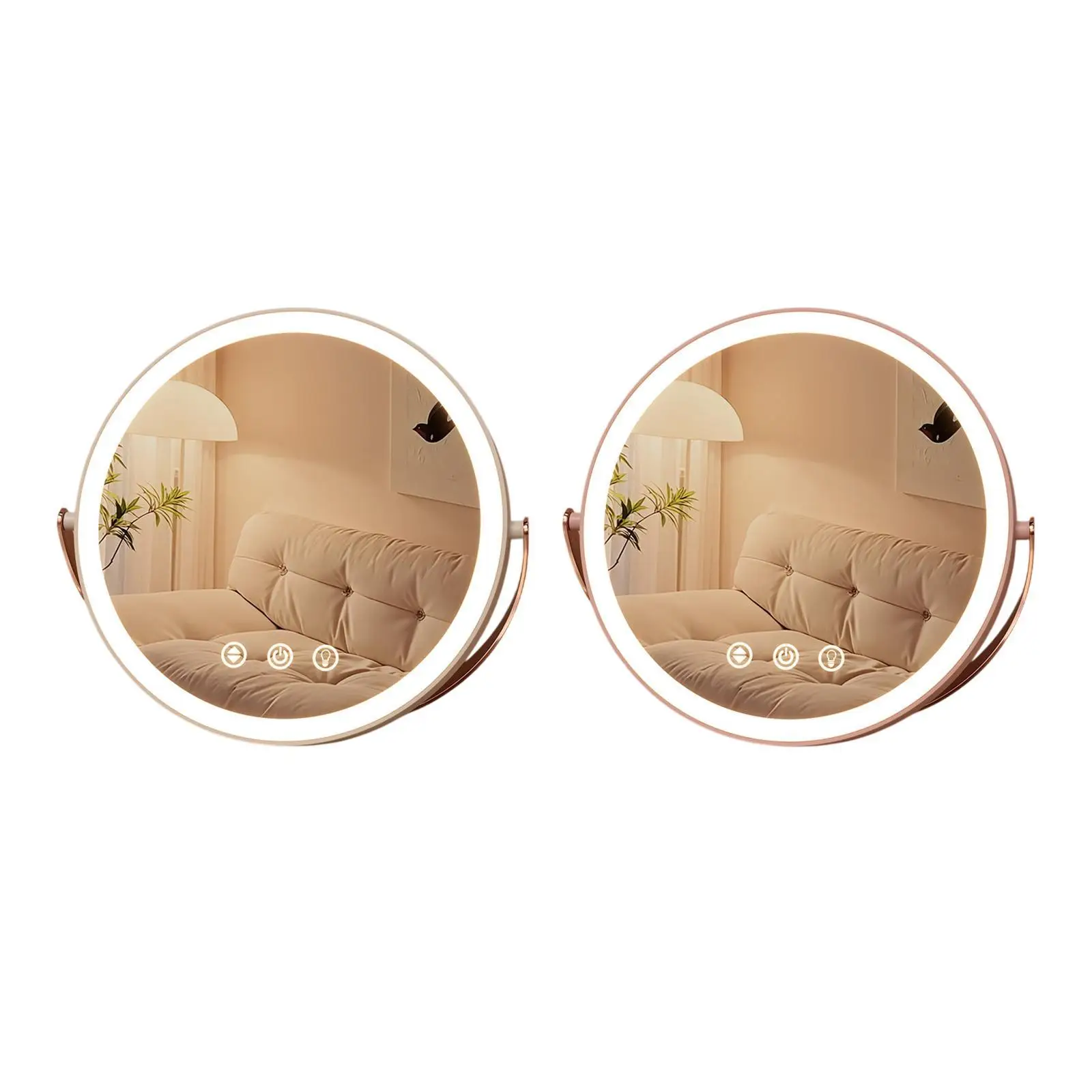 Зеркало для макияжа с подсветкой Косметическое зеркало для квартир Спальня Бытовое