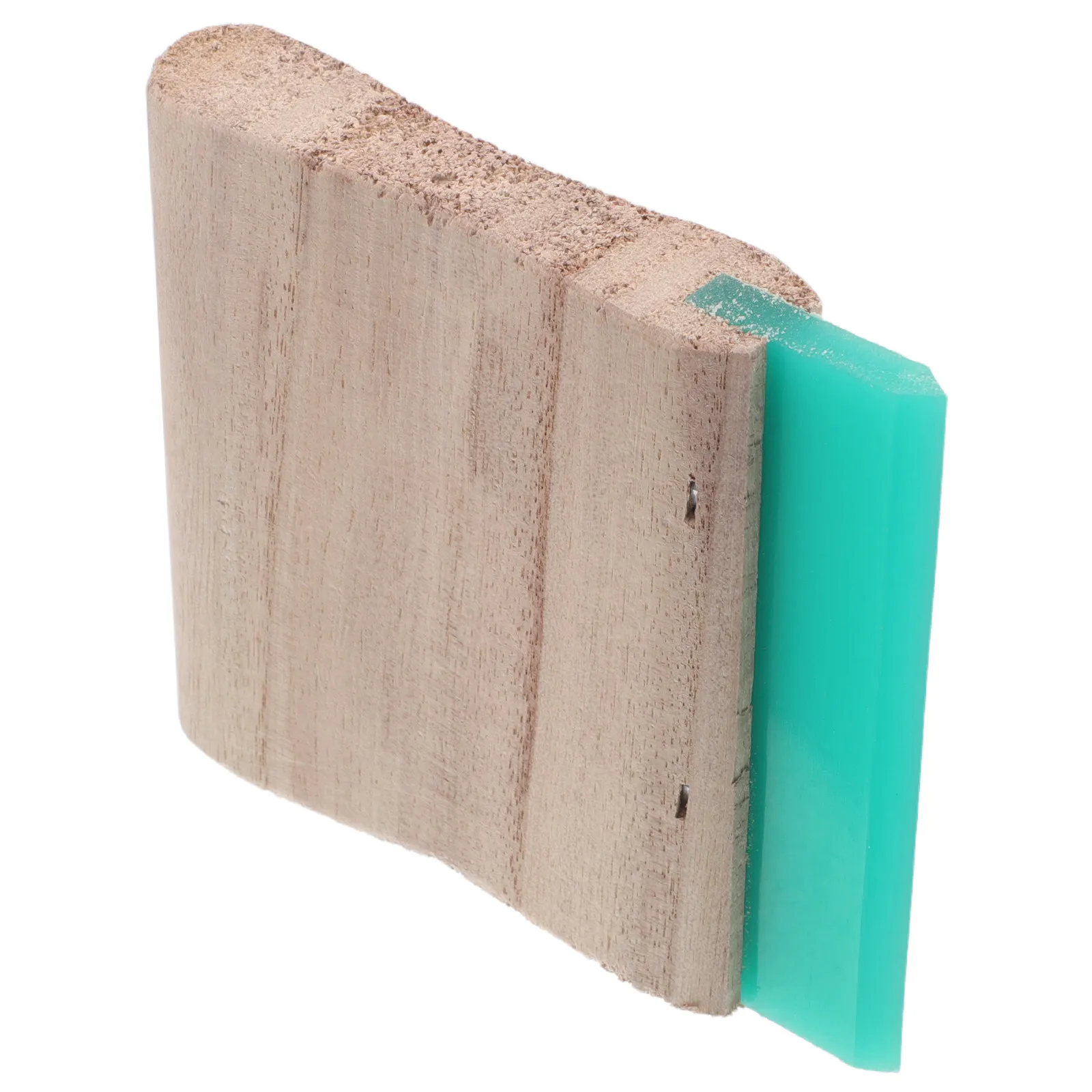 Silk Screen Printing Squeegee 75 Durometer Sharp Tip Ink Scraper Wooden Handle Fabric Paper Plastic Screenprint Tool Essential