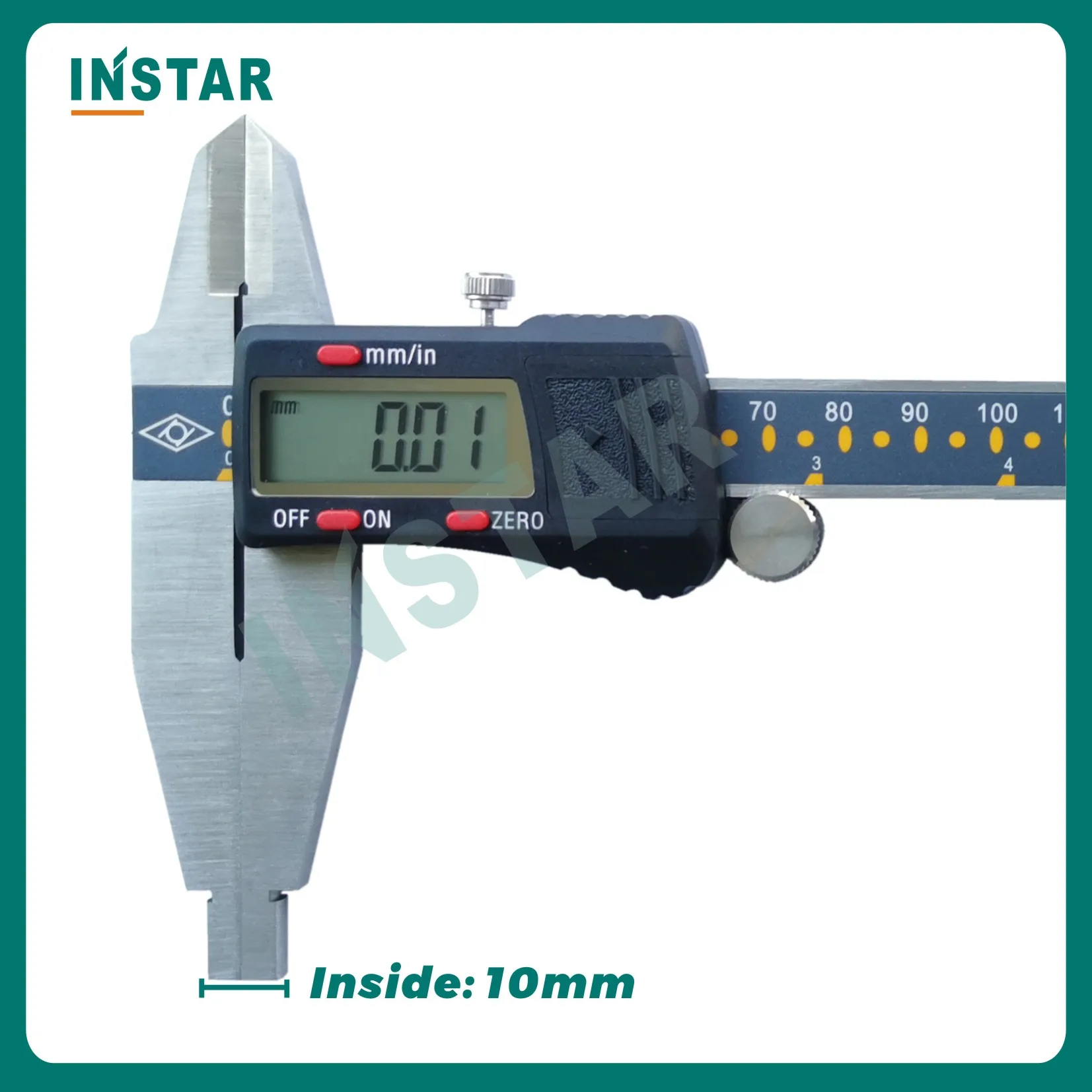 INSTAR Digital Vernier Caliper Type III 0-200m 0.01mm 0-300mm High Accuracy DIN Grade Industrial Quality