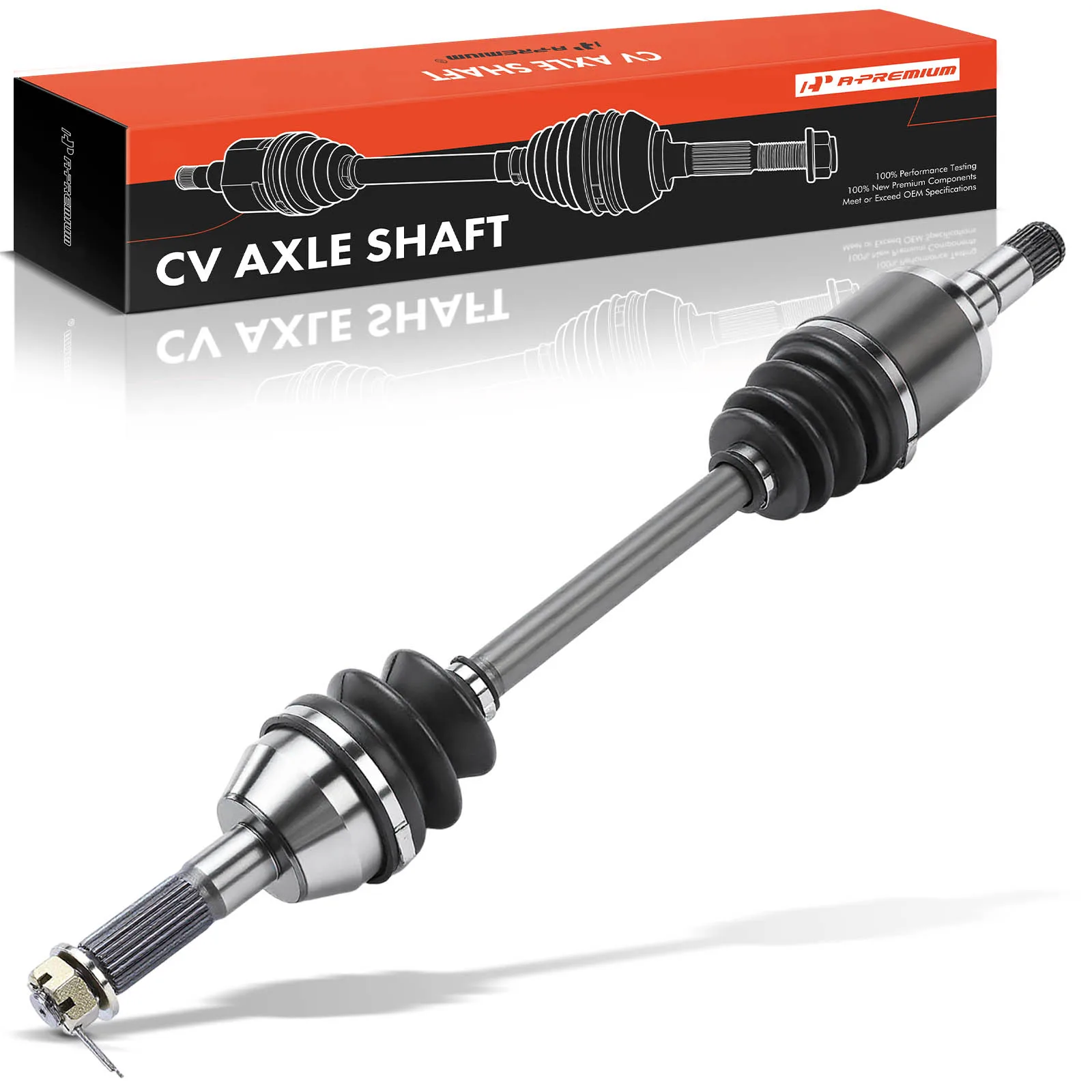 A-Premium Rear Passenger Side CV Axle Assembly for Polaris Ranger 500 Ranger XP 700 2005-2007 Ranger 700 2007
