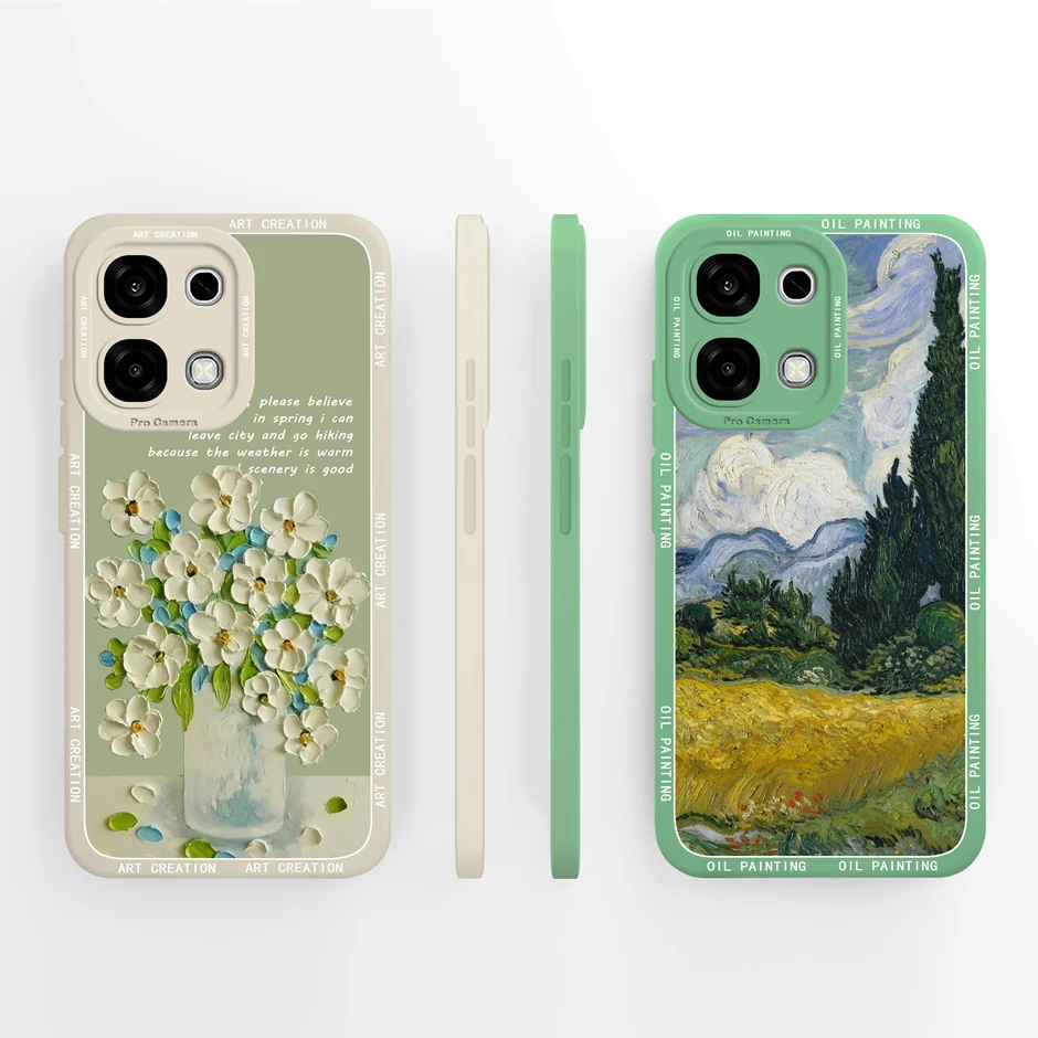 ل ممن لهم A6 برو حافظة النفط اللوحة الأزهار لينة السائل سيليكون الغطاء الواقي ل ممن لهم A6 A 6 برو 4 جرام 5 جرام مكافحة قطرة Fundas الوفير #5