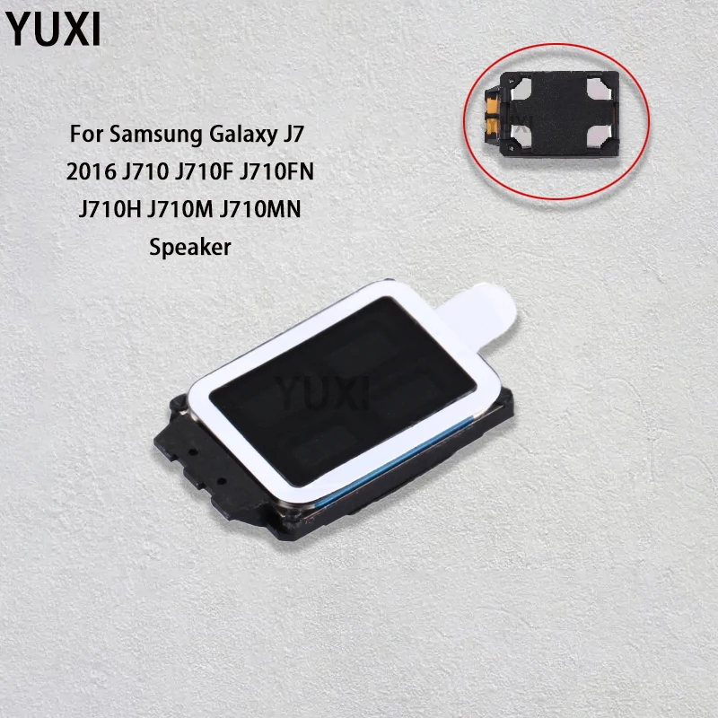 YUXI 1 SZTUK Głośnik do Samsung Galaxy J7 2016 J710 J710F J710FN J710H J710M J710MN Głośnik mobilny Brzęczyk Dzwonek Moduł głośnika