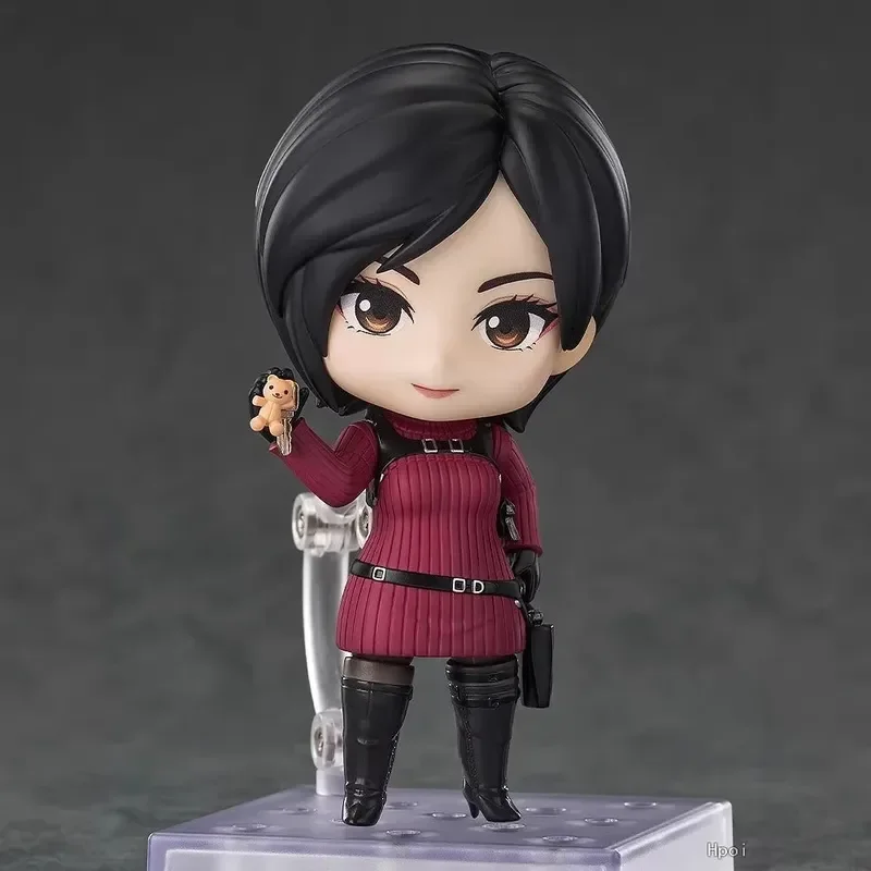 Set de Figuras Nendoroid de Resident Evil: Ada Wong y Leon S. Kennedy # 2761 # 2337 Juguetes de Anime con Caras Intercambiables y Articulaciones Móviles, Regalos para Fans