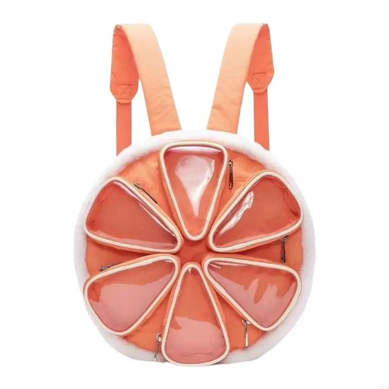 

Ita Bag Backpacks Pins Display Backpacks with Insert for School Anime Cosplay Clear Backpacks Schoolbag Travel Bag Daypacks 20CA