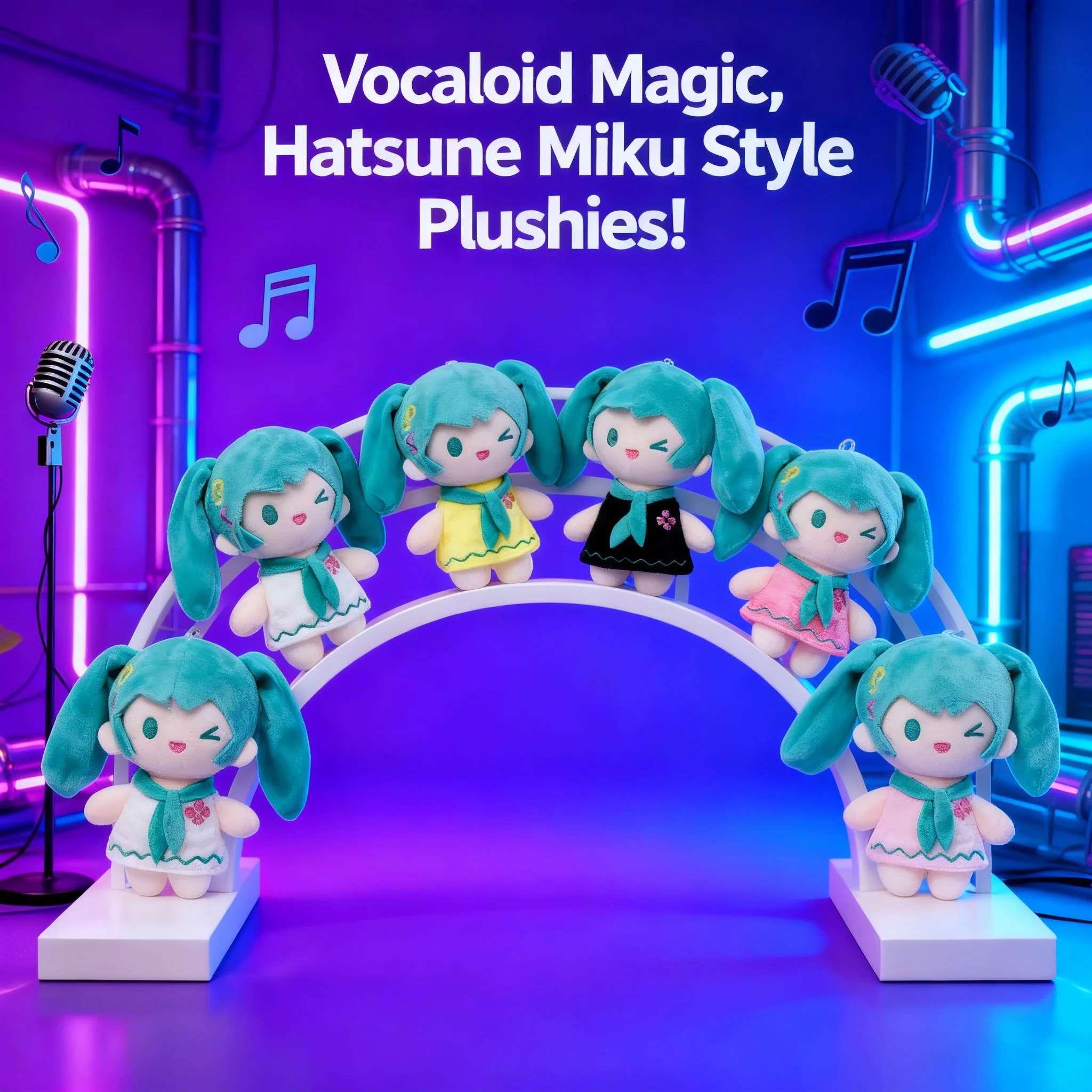 

Японская аниме-кукла Хацунэ Мику: плюшевый брелок, милый брелок-подвеска для сумки, игрушка-кукла, подарок для фанатов, коллекционная фигурка в стиле каваи