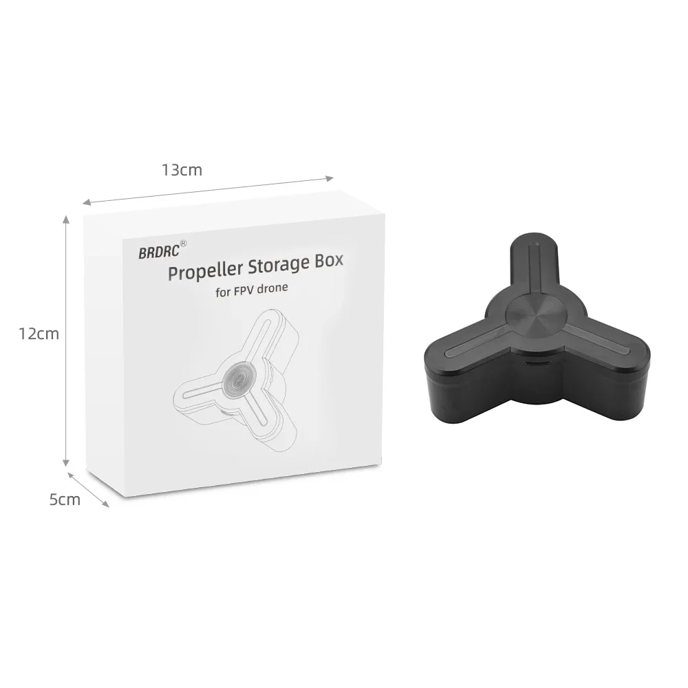 Plastic Propeller Storage Box for DJI FPV Drone Propeller Blade Paddle Anti-fall Protection Box For DJI FPV Drone Accessories