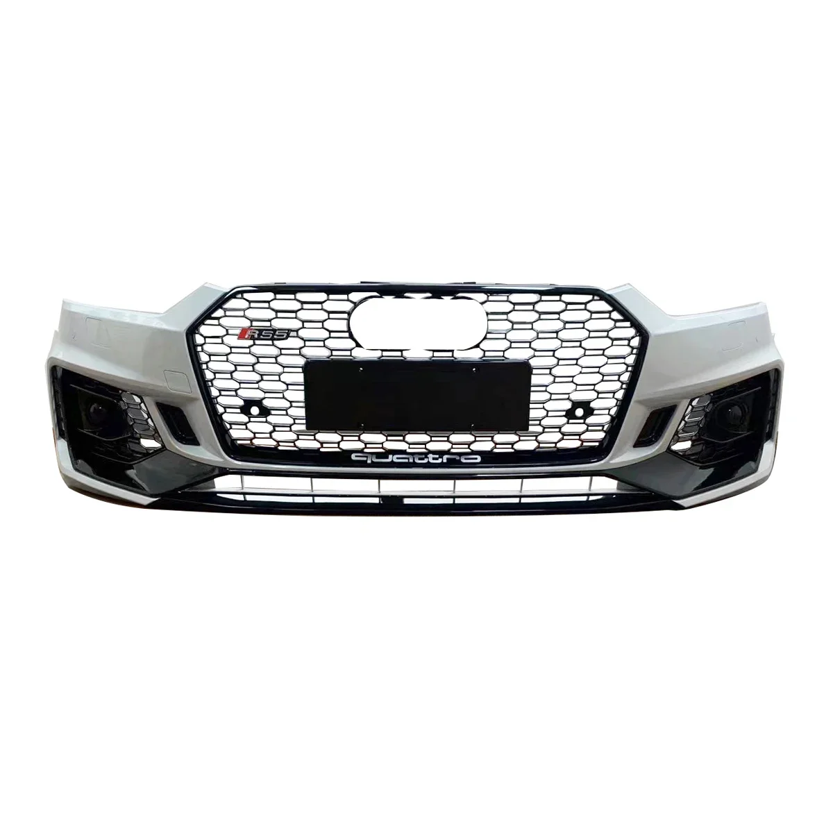 Front bumper with grill for Audi A5 S5 RS5 style Auto modified High quality PP material body kit 2016 2017 2018 2019