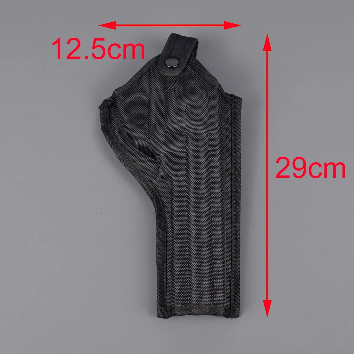 Oxford Universal Revolver-Holster für Dienstrevolver, Holster-Etui mit Schnellzug-Knopföffnung, Anti-Drop-Hülle für lange und kurze Revolver