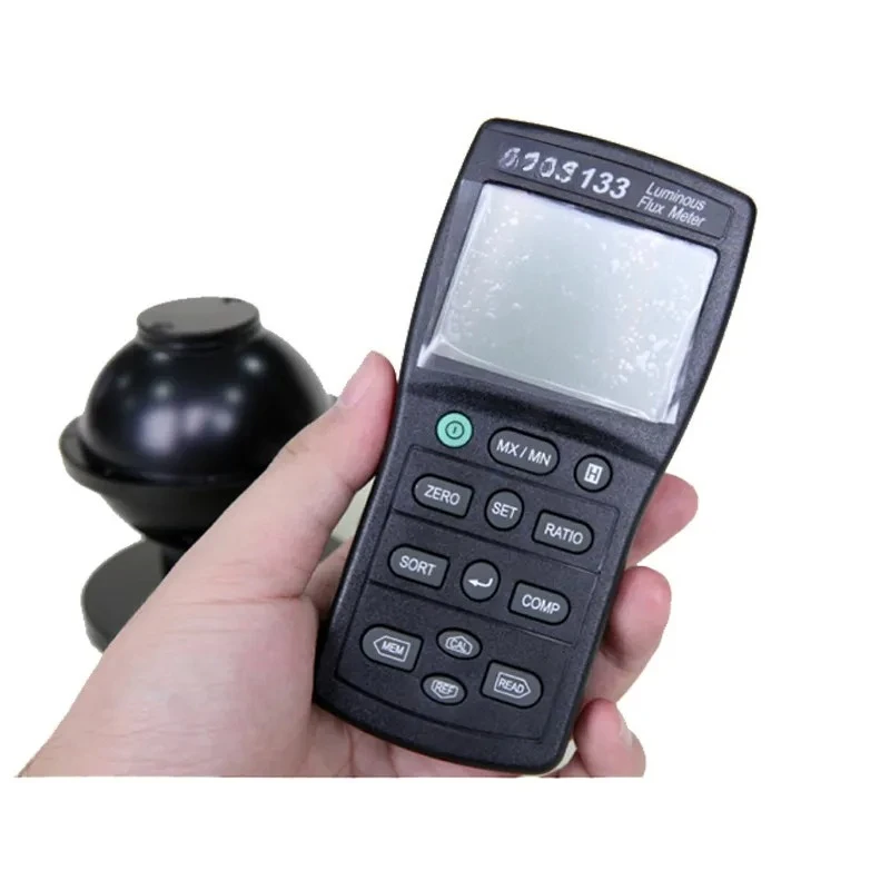 TES-133 Luminous Flux Meter,Auto Ranging From 0.05 To 7000 Lumens