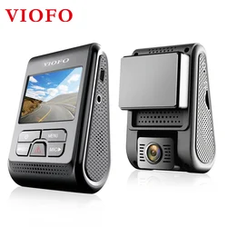 VIOFO-Caméra de Tableau de Bord A119 V3 2K 60fps pour Voiture, Super Vision Nocturne, Façade HD 2560x1600P, DVR avec Mode de Stationnement, Capteur G, GPS en Option