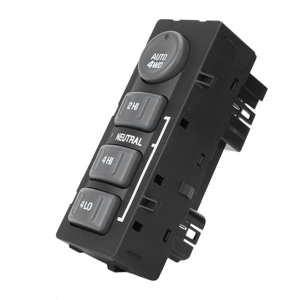 4WD 4x4 Transfer Case Button 4 Wheel Drive Control Switch for Chevrolet Silverado Suburban Tahoe GMC Sierra Yukon 15709327