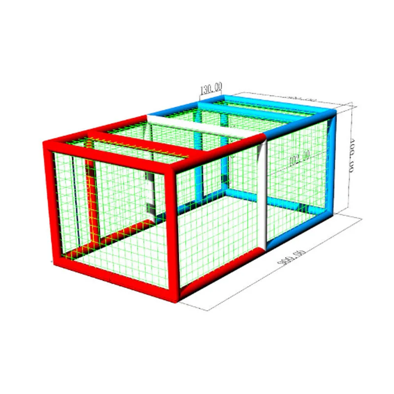 

Inflatable drone football frame training training