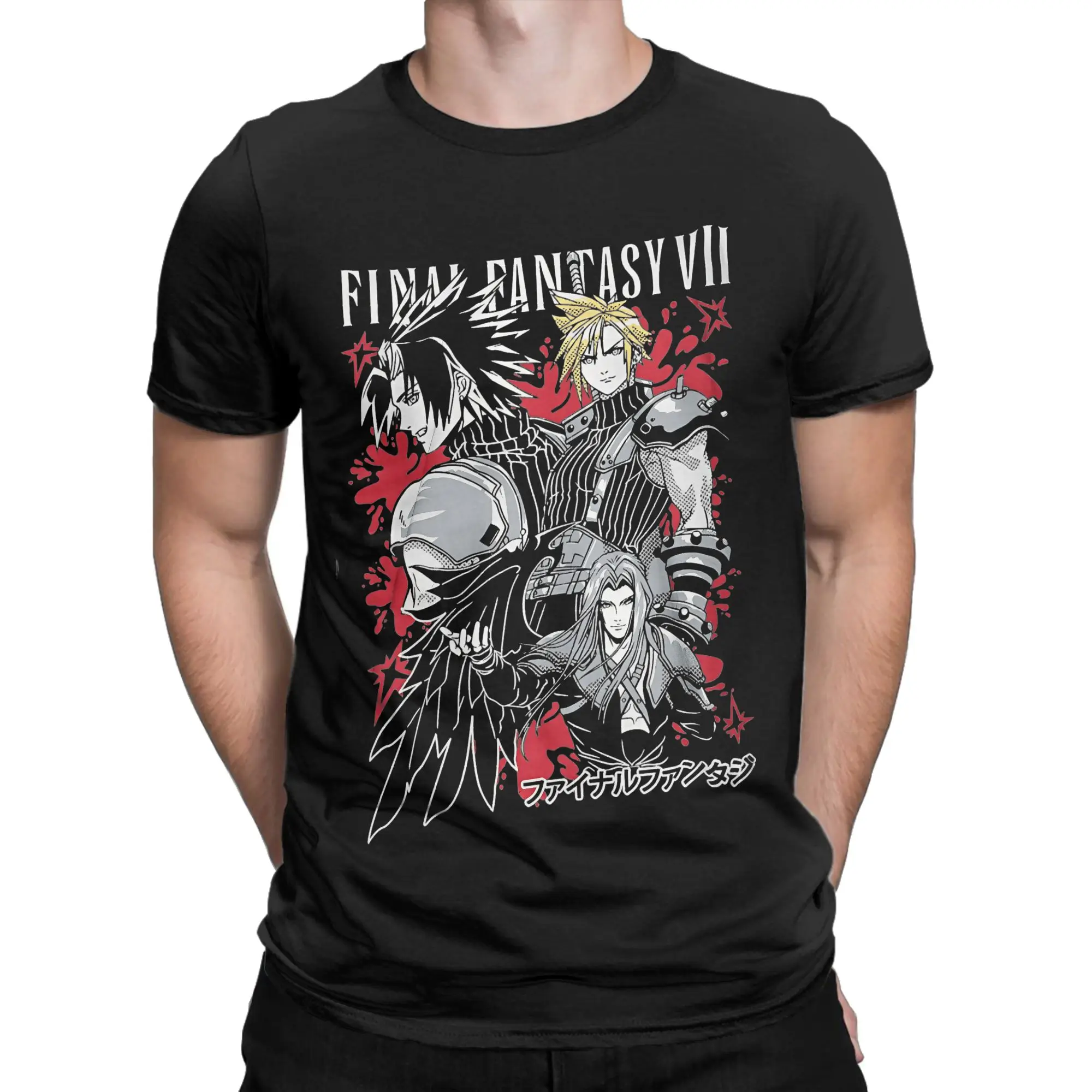 Final Fantasy Tactics The Ivalice Chronicles Delita Ramza T Shirt Summer T Shirts Cotton Top Tees Short Sleeve Streetwear Tshirt