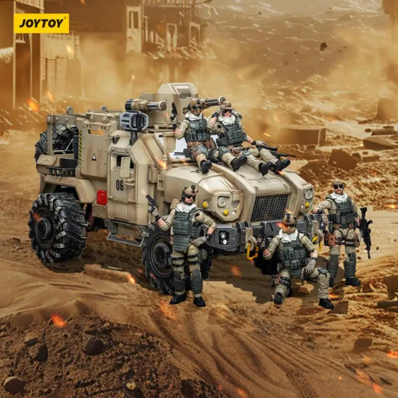 

JOYTOY Dark Source Hardcore Cool Play Series Delta Assault Team Racing Assault Armored Vehicle Model Play Handmade Surprise Gift