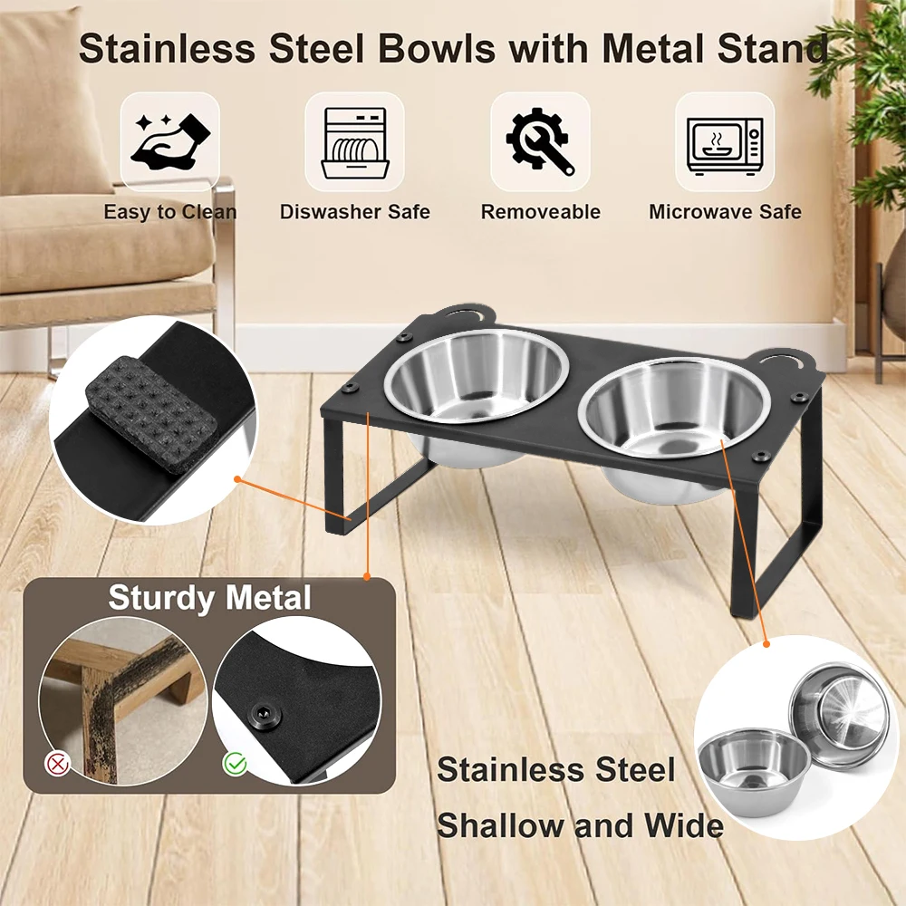Thumbnail 4 - #22 New Stainless Steel Puppy Bowls Arrivals