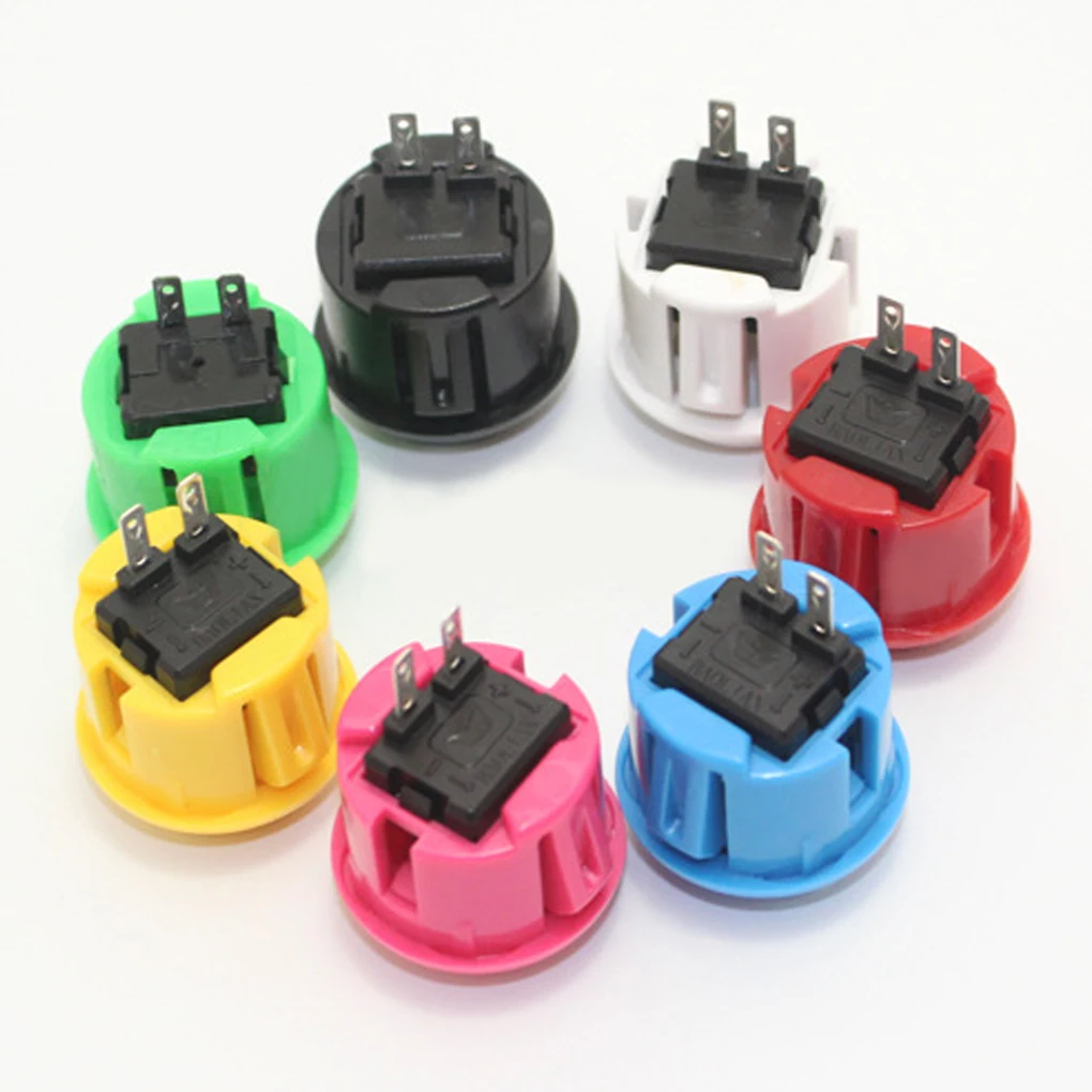 24mm elektrische Arcade-Druckknopf Player Mikrosc halter empfindliche Wartung abnehmbare Percussion Ersatz Ersatz