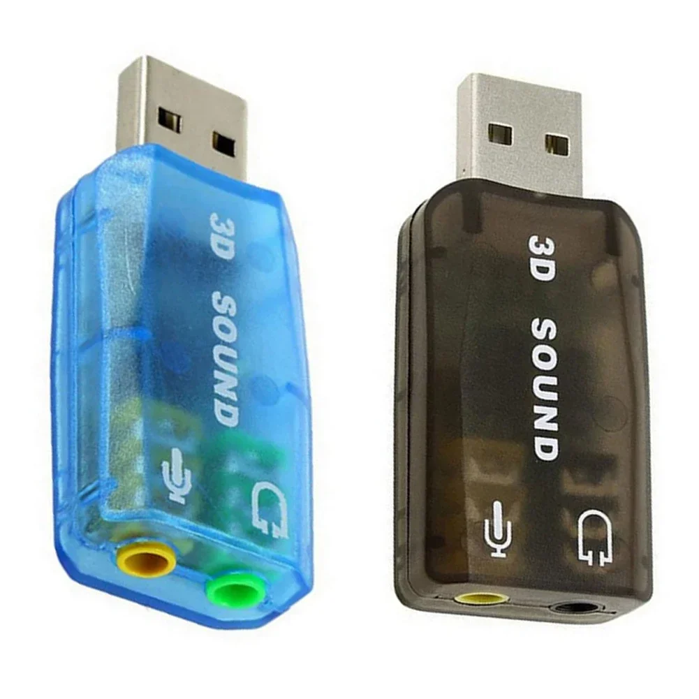 Zewnętrzna karta dźwiękowa USB Interfejs 5.1-kanałowy Mikrofon i słuchawki stereo Karta dźwiękowa 3D Adapter audio Komputerowy dźwięk PCI