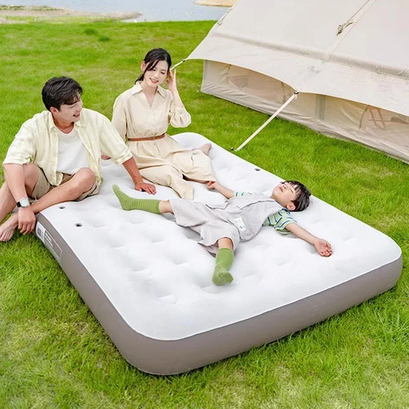 

Design Camping Bed Portable Designer Beach Sleeping Leather Bed King Modern American Master Japanese Muebles Modern Furniture