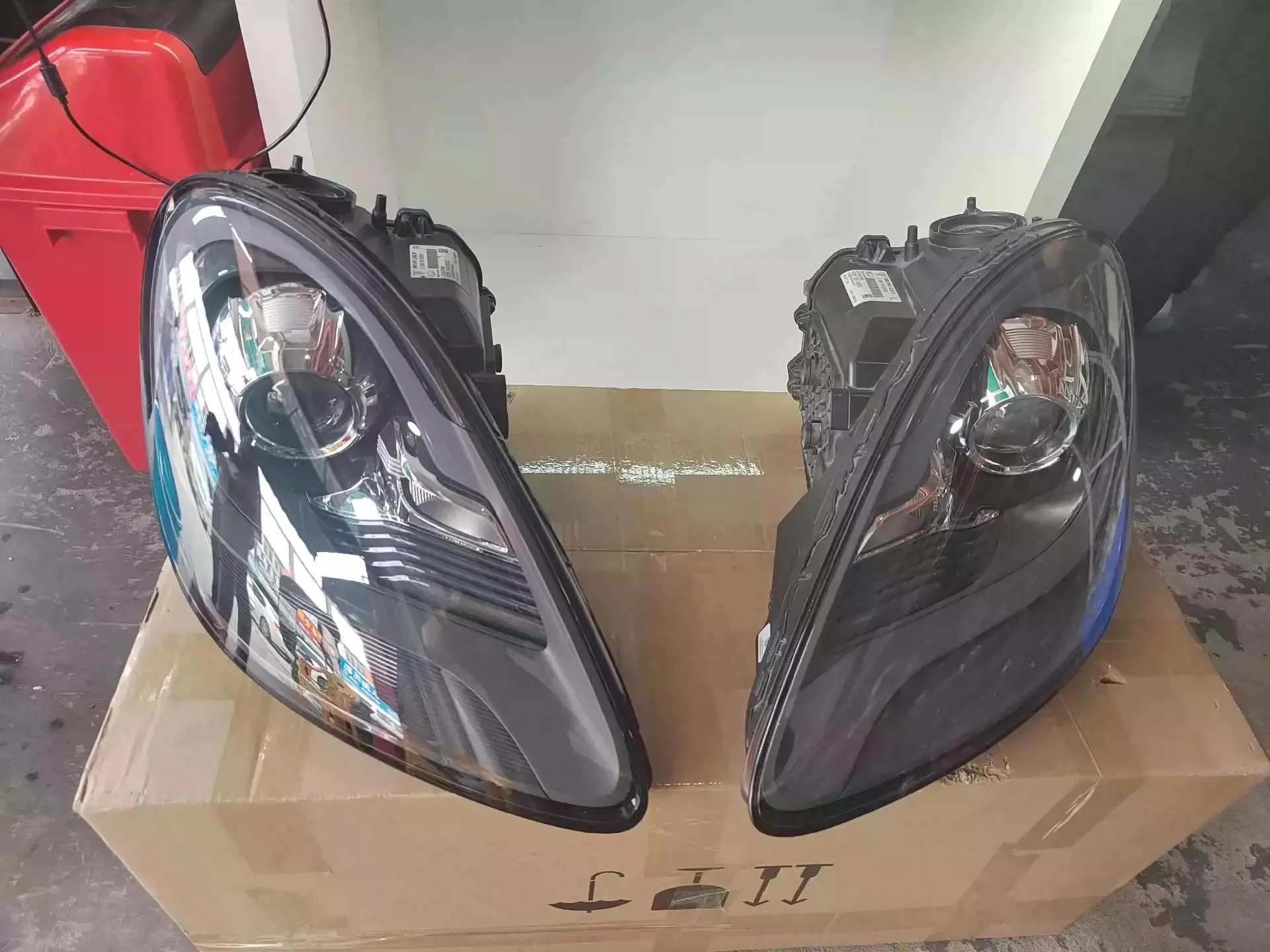 

Front headlamp Headlight for Porsche 718 982 Led DRL Daytime Running DRL Turn signal