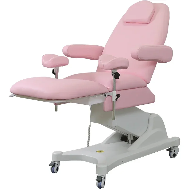 

56Gynecological examination treatment Rinse medical care bed Electric lifting multifunctional beauty bed