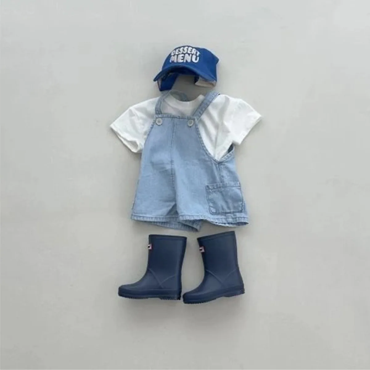 2026-夏新しいベビーノースリーブデニムロンパースかわいい幼児女の子カジュアルオーバーオール幼児男の子ジーンズジャンプスーツ子供服