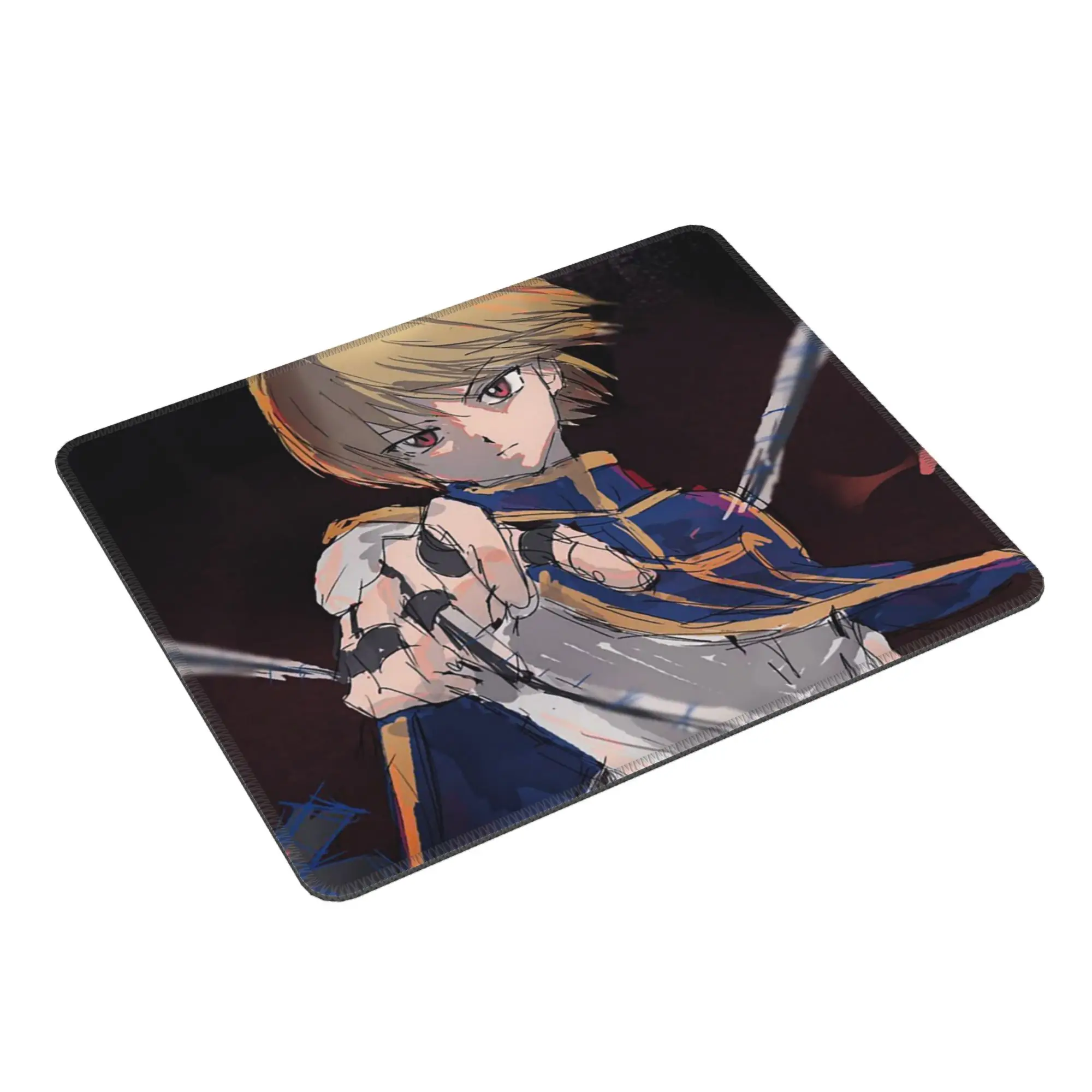 Anime HXH Hunter X Hunter Kurapika Mouse Pad Computer Keyboard Mouse Mat Gamer PC Laptop Desk Mat Office Accessories Table Mats