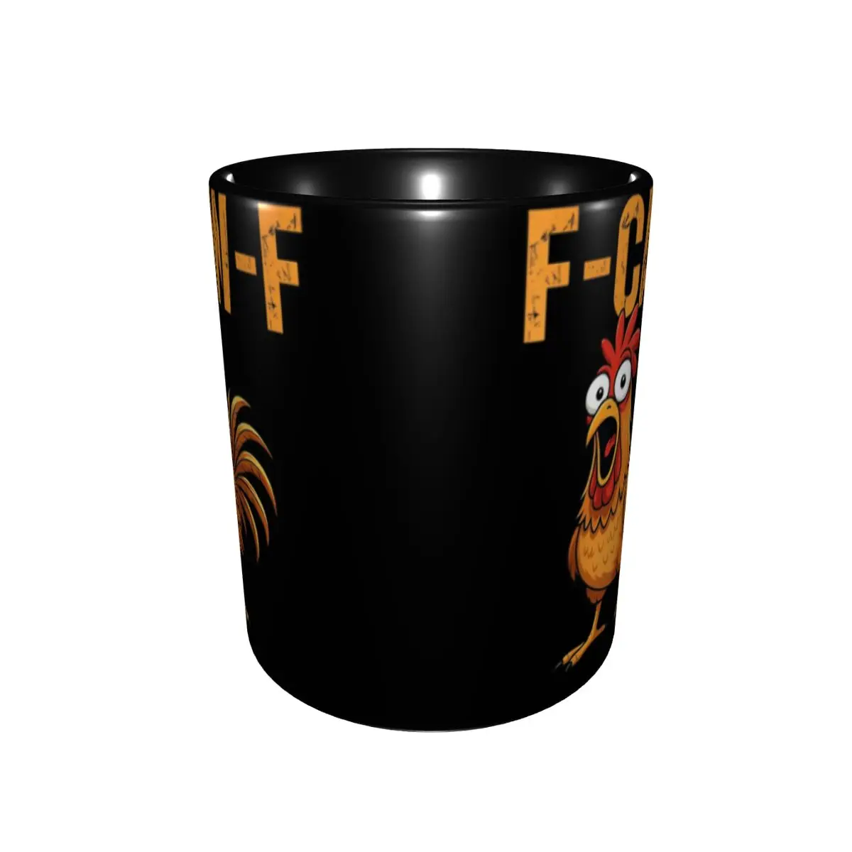 Funny F-Caw-F Chicken FCAWF Mug Fun Tea Cup Gift For Women Men