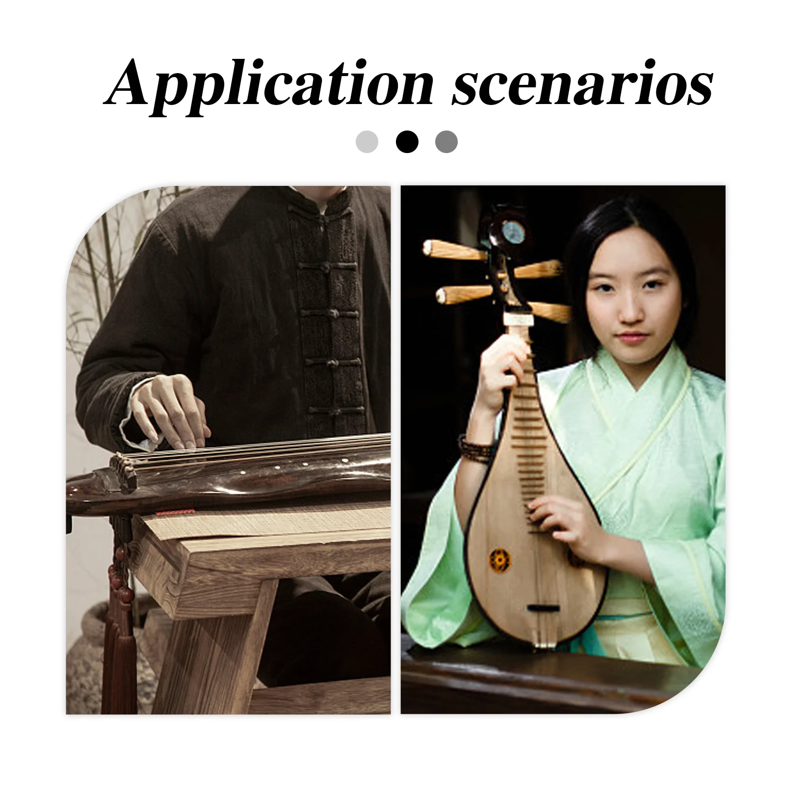 

10pcs 10 Rolls Cotton Guzheng Finger Tape Self-Adhesive For Guitar Pipa Players Breathable Sweat Absorption Nail Protector