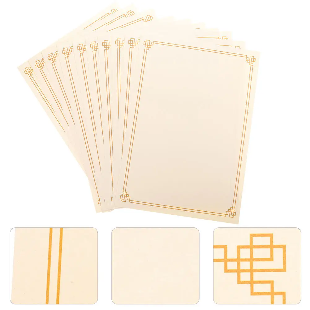 

Набор из 15 пустых форматных бланков А4 для дипломов, сертификатов и наградных грамот, бумага для выпускных сертификатов