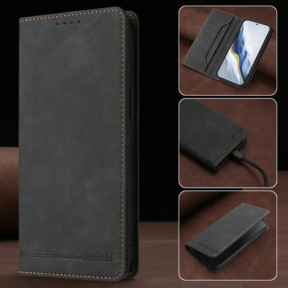 

Магнитный флип-чехол Pura 80 70 Ultra 5G для Huawei Pura 80 Pro, кожаный кошелек с блокировкой RFID, чехол Funda Pura 70 80 Pro Plus