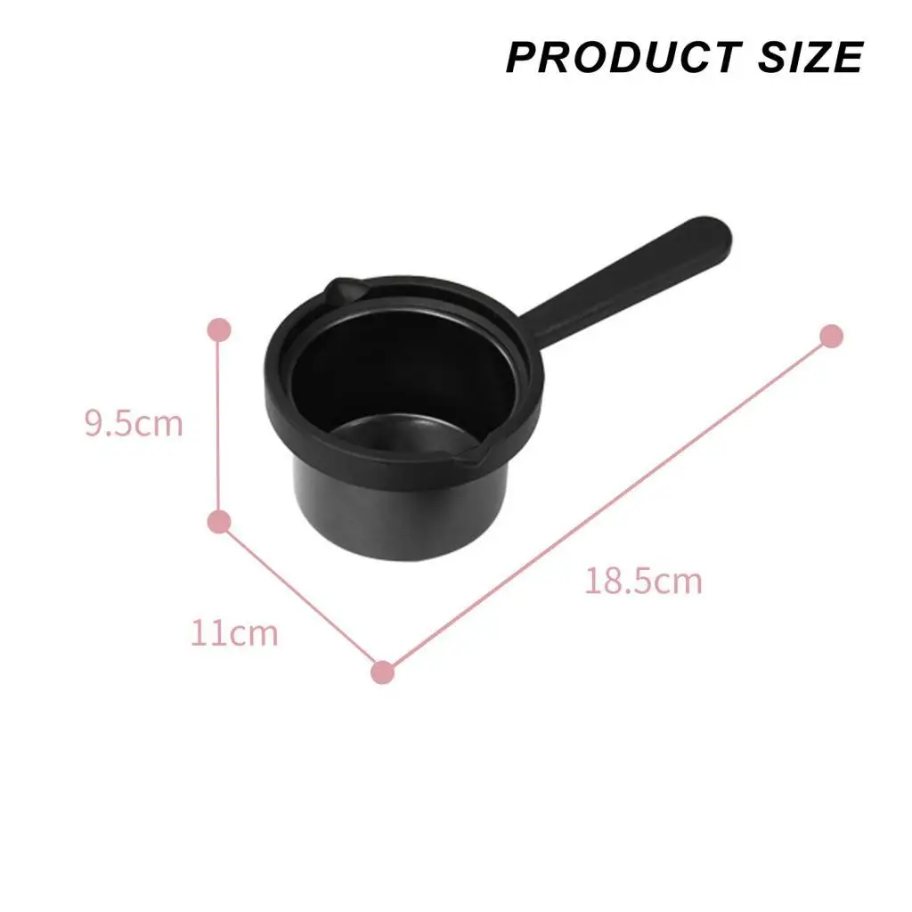 

Портативный воскоплавитель 200 мл для женщин и мужчин, легко моется, практичный, с ручкой, для восковых плавителей, для всего тела, для салонов красоты, изготовления свечей, СПА