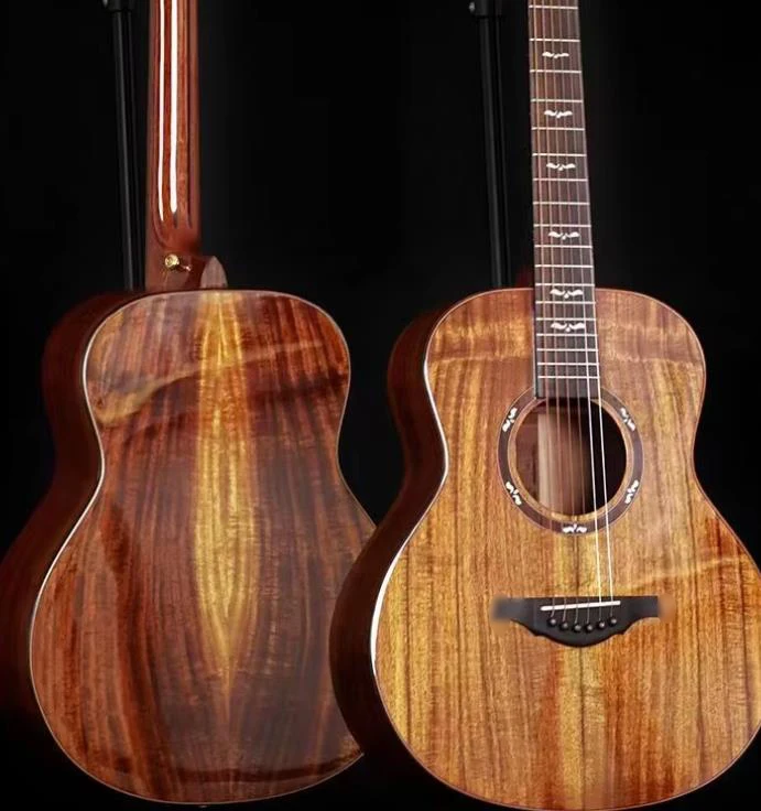 

Ready To Ship G-1699 Handmade 41-Inch 36 Inch All Solid Koa Wood Acoustic Guitar