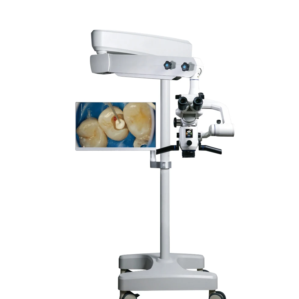 Enamel dental consumables medical dental lab microscope video camera endo operating microscope