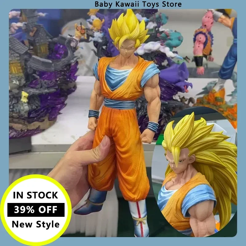 

In Stock Goku Figures Dragon Ball Figura Manga Dbz Figurine Gk Statue Model Doll Collectible Anime Toy Boys Gifts