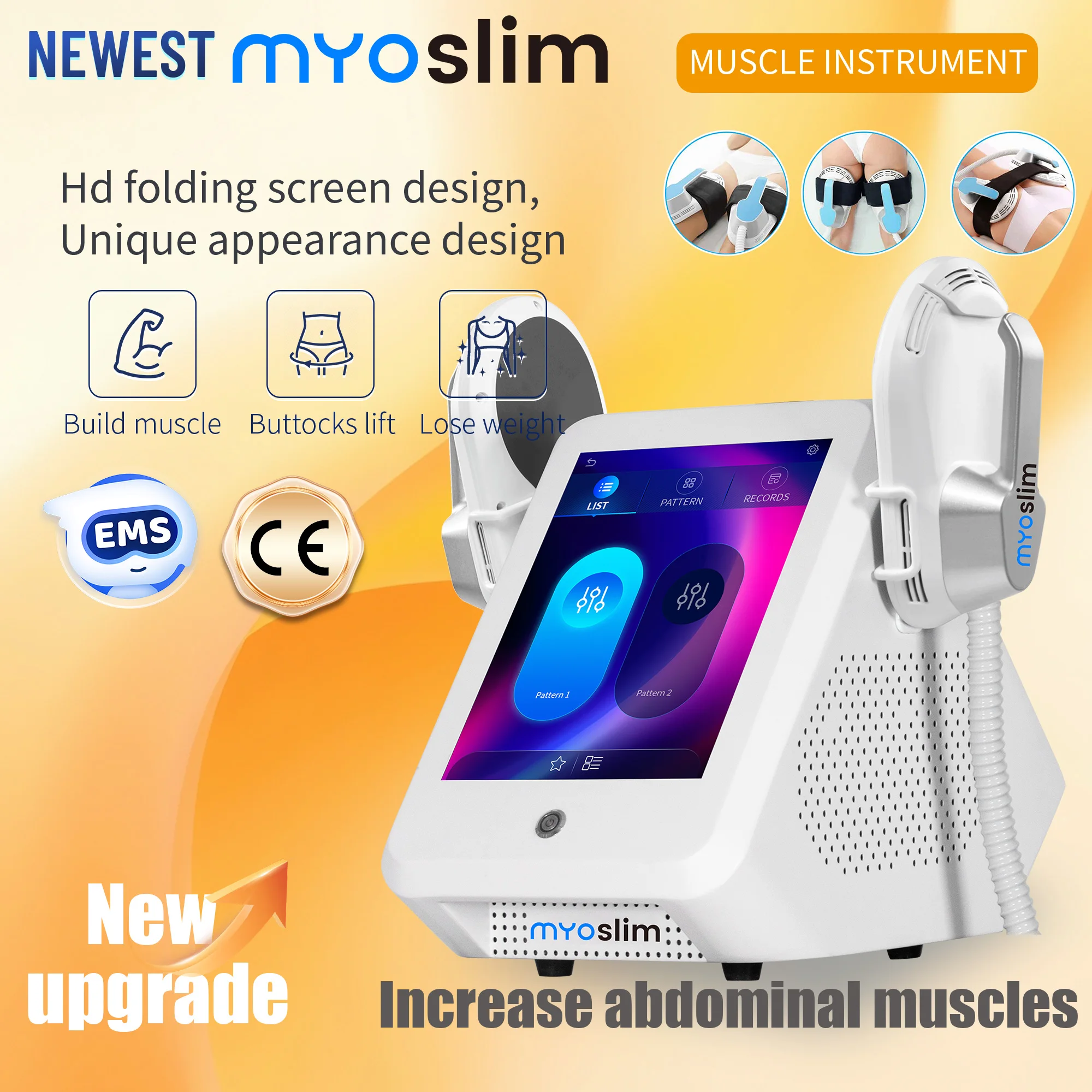 

2025EMS Enhanced NEO 6500W Body Shaper MYOSlim Muscle Strengthener Body Shaper Fitness Body Shaper Belt Electric