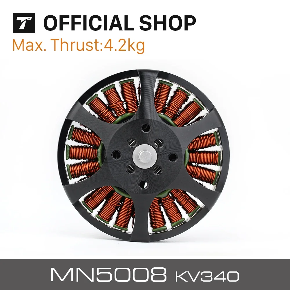 T-motor MN5008 KV170 KV340 KV400 Brushless Motor Antigravity Light & Efficient 6-12S 4.2KG Max Trust P17x5.8 / P18x6.1