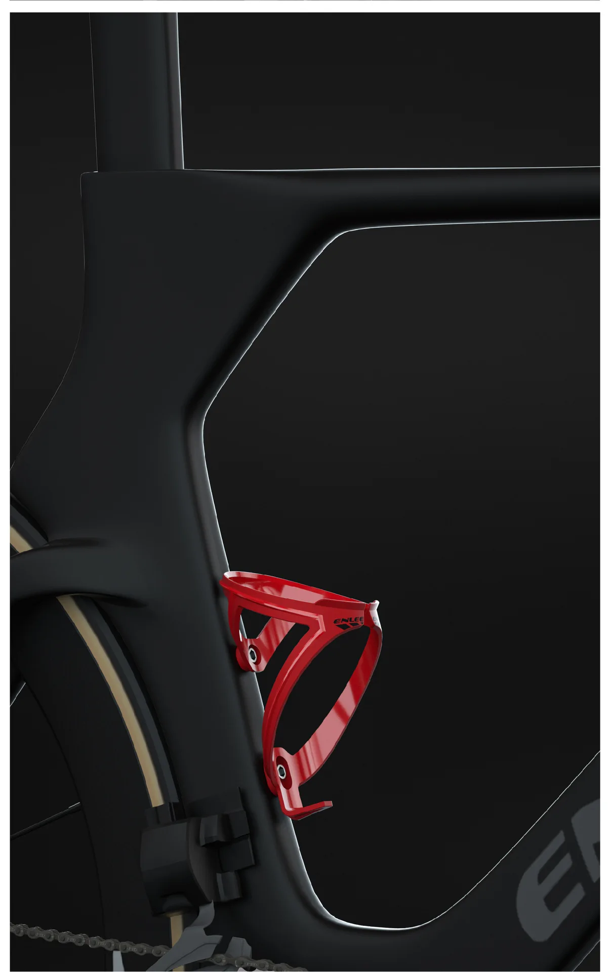 ENLEE Fahrrad-Wasserflaschenhalter, Rennrad-Flaschenhalter, ultraleichter Fahrrad-Wasserflaschenhalter, Outdoor-Radfahren, fester Rahmen – Detail 16