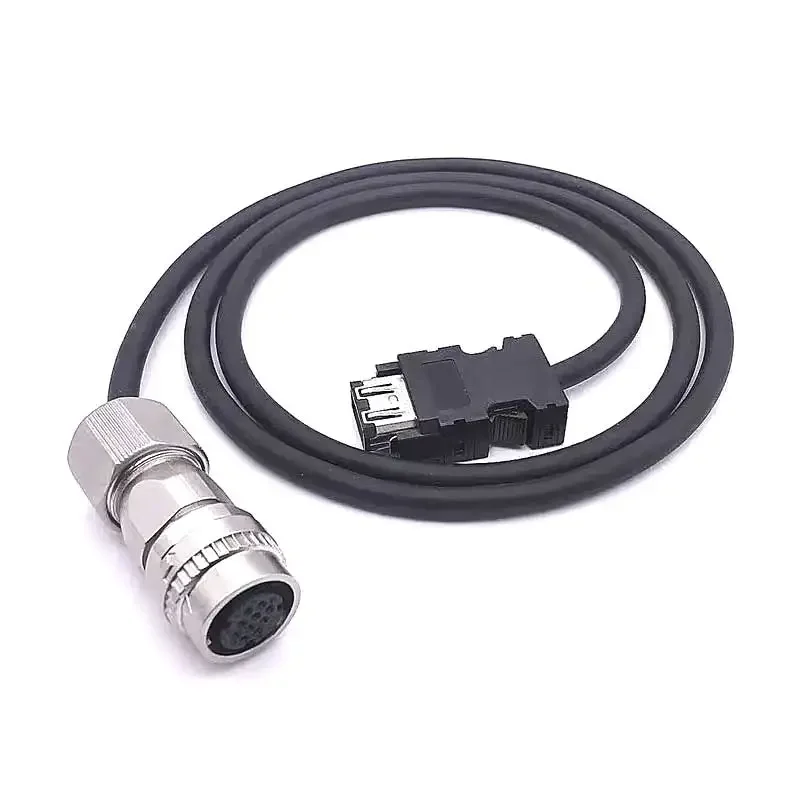 Servo Encoder Cable MR-J3ENSCBL for Mitsubishi JE J4 J3 Servo Series High-Power Motor Encoder Wire Cord MR-J3ENSCBLXXM Line