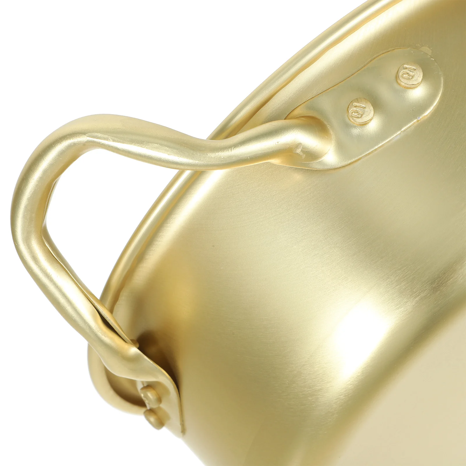 

1Set Soup Pot Aluminum Double Handle Non-Stick Ramen Noodle Cooking Pot for Household Instant Noodles and Seafood