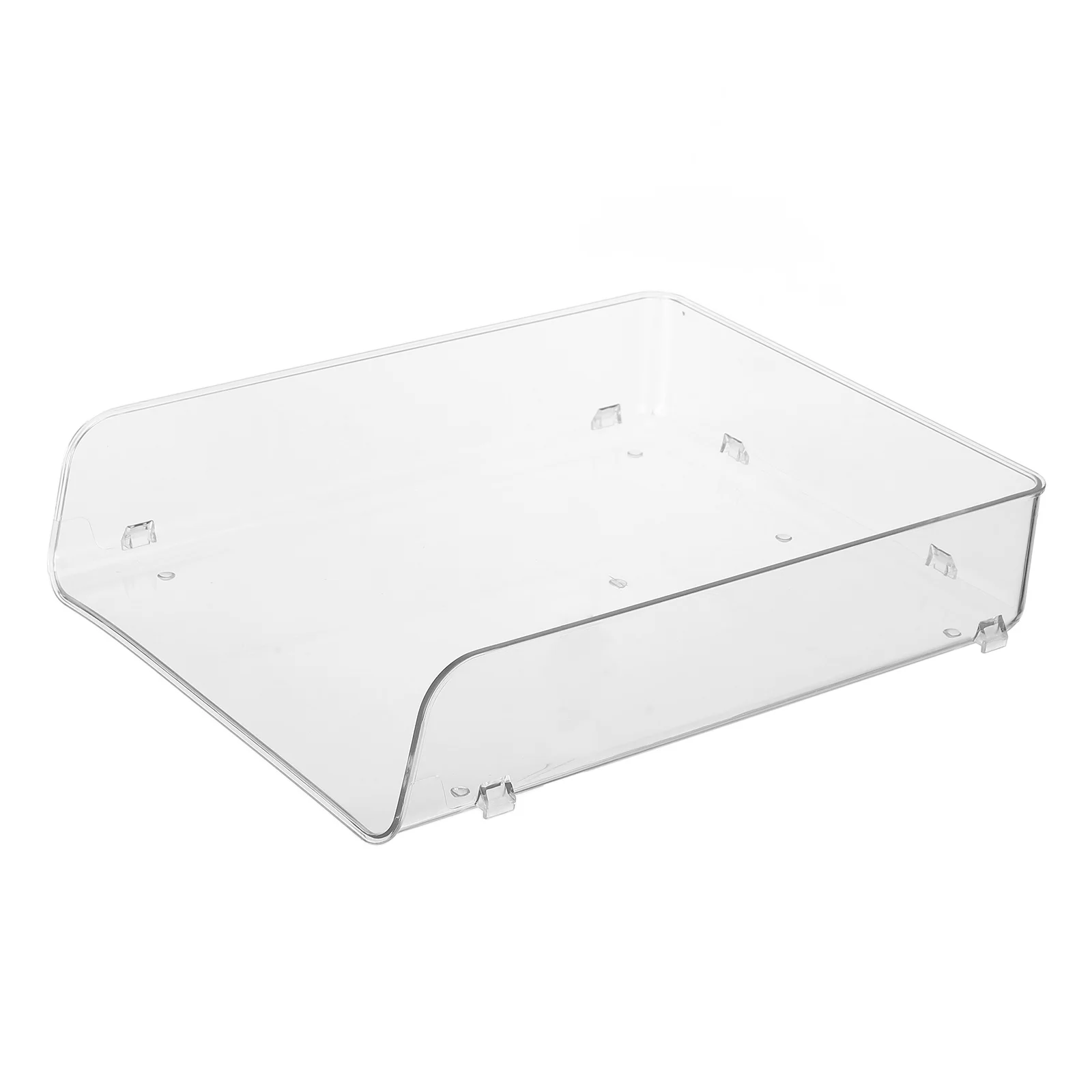 File Storage Transparent Desk ganizer Home Use Home Use Sundries Storage ganizer PET Material Multipurpose Office Supplies