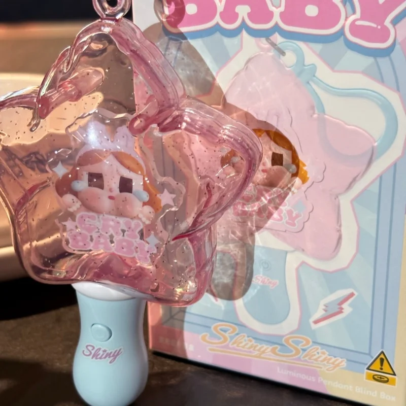 POPMART CRYBABY SHINY SHINY Series Blind Box Original Toys Guess Bag Mystery Box Doll Anime Figure Ornament