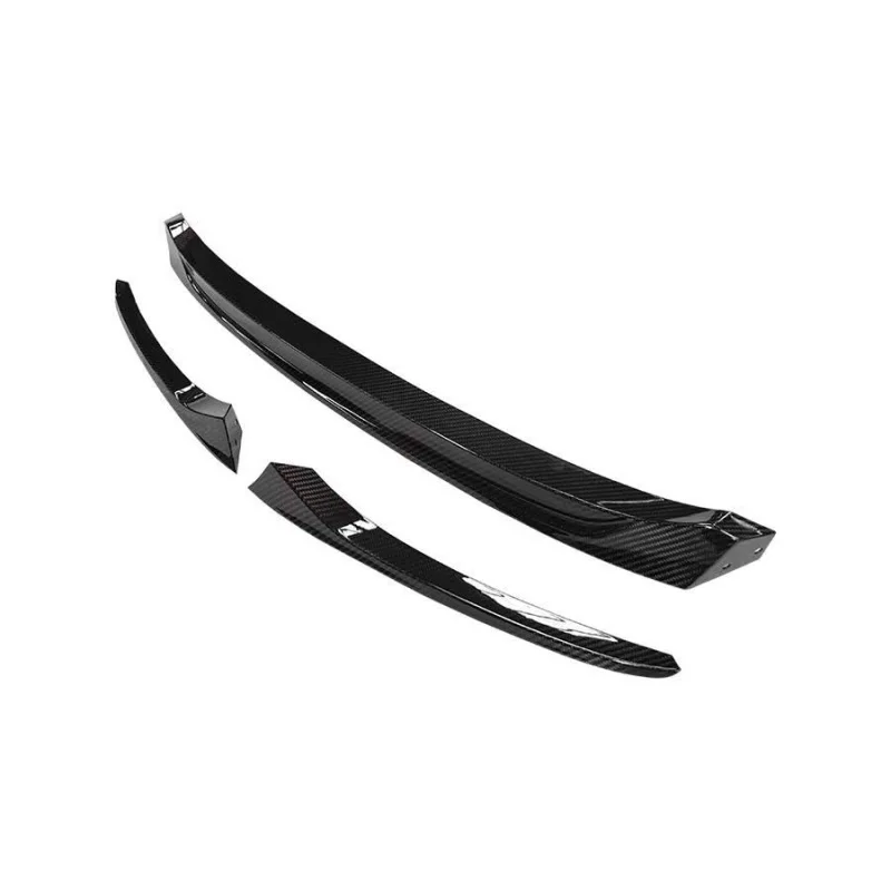 

Suitable for Applicable to BMW 8 Series G14 G15 G16 Dry Carbon Fiber Modified Three-Section Lip Chin Front Spoiler