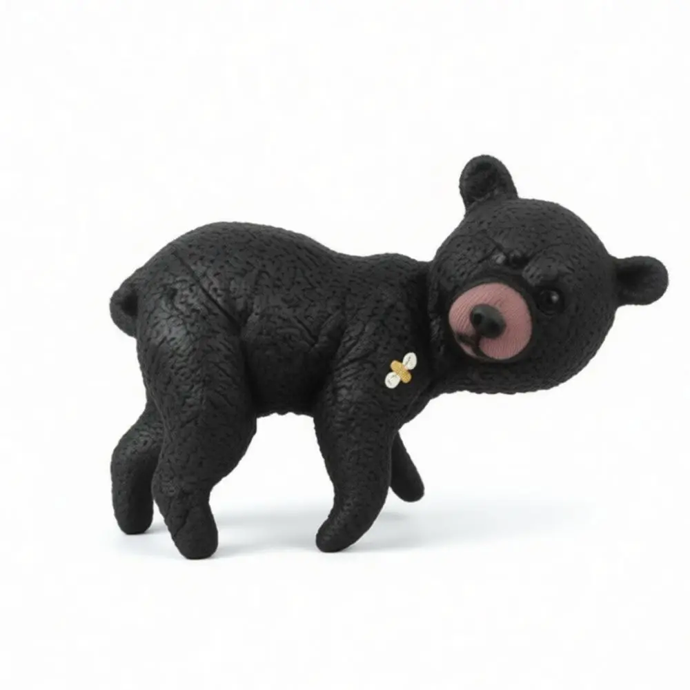 Creative Resin Climbing Black Bear Ornament Realistic Animal Statue Outdoor Garden Decor Landscape Tree Art Backyard