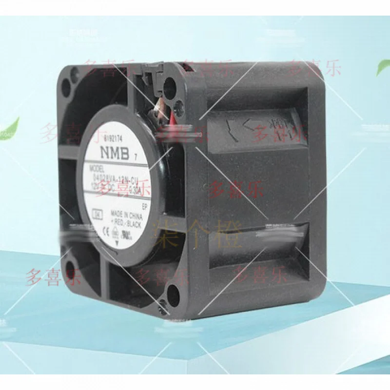 EE  for  NMB 04028VA-12N-CU 12V 0.30A 4028 silent IP68 waterproof cooling fan