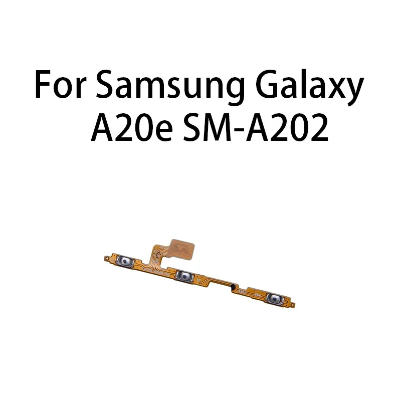 

Gefensi Power ON OFF Mute Switch Управление кнопкой громкости Гибкий кабель для Samsung Galaxy A20e SM-A202
