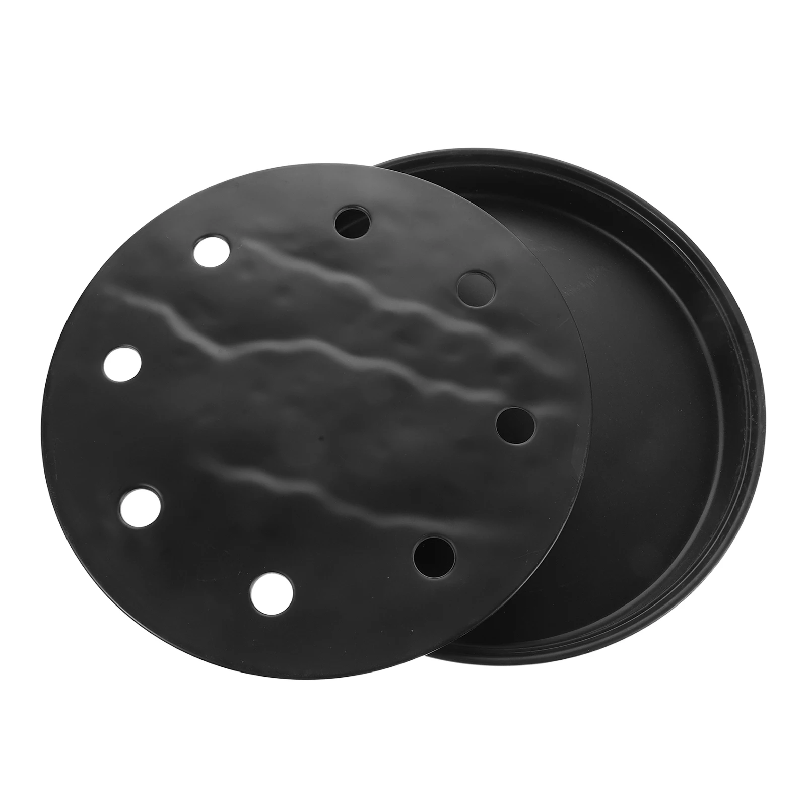 

Sushi Ice Plate Round Chilled Party Platter 11.2 Japanese Style Serving Tray for Sushi Fish Plates Sashimi Seafood Platter